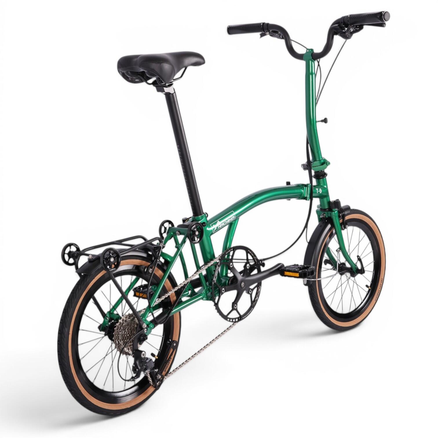 Hachiko T9 Chromoly Steel Trifold Bicycle | 16