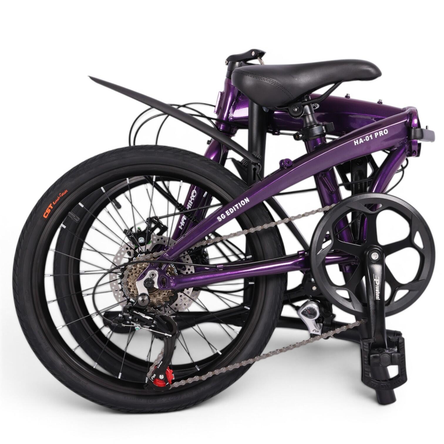 HACHIKO HA-01 PRO COLLECTORS EDITION | Aluminium Fold Bicycle