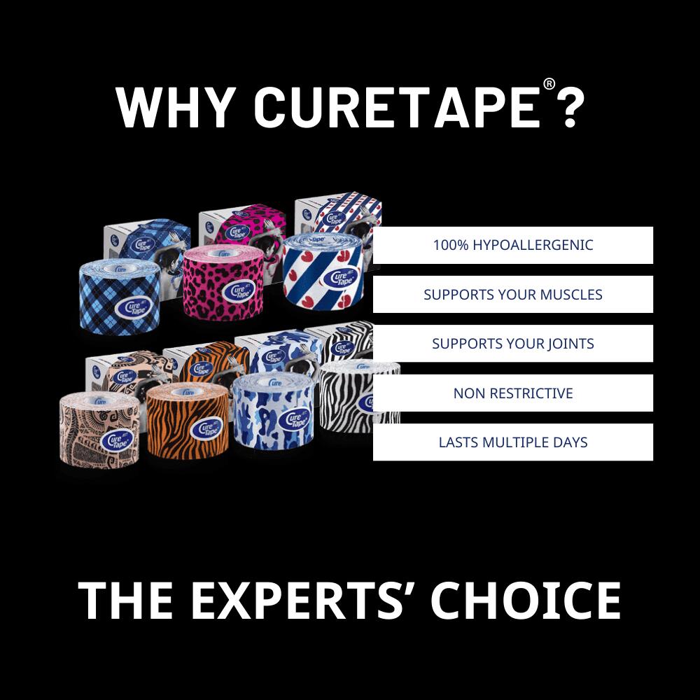 Kinesiotape CureTape® SPORTS Art Zebra 3/6
