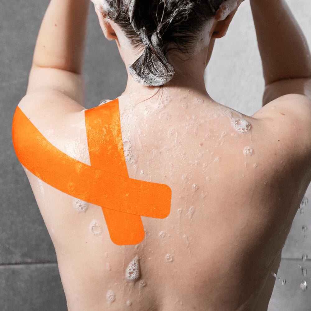 CureTape Sports orange – kinesiologie tape 6/7