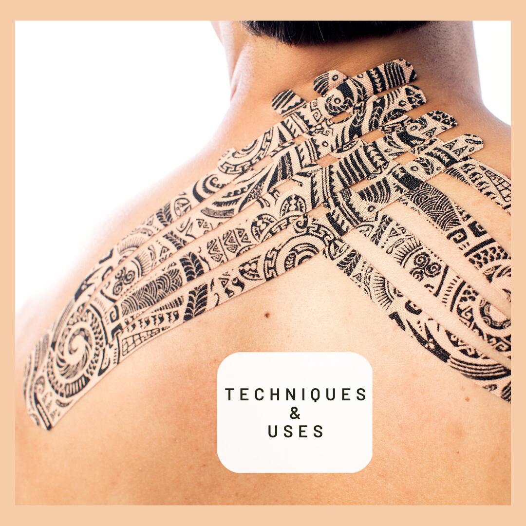 Kinesiotape MyCureTape - 3 rouleaux - Tattoo Rebel 3/6