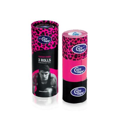 Kinesiotape mycuretape - 3 rollen panther power