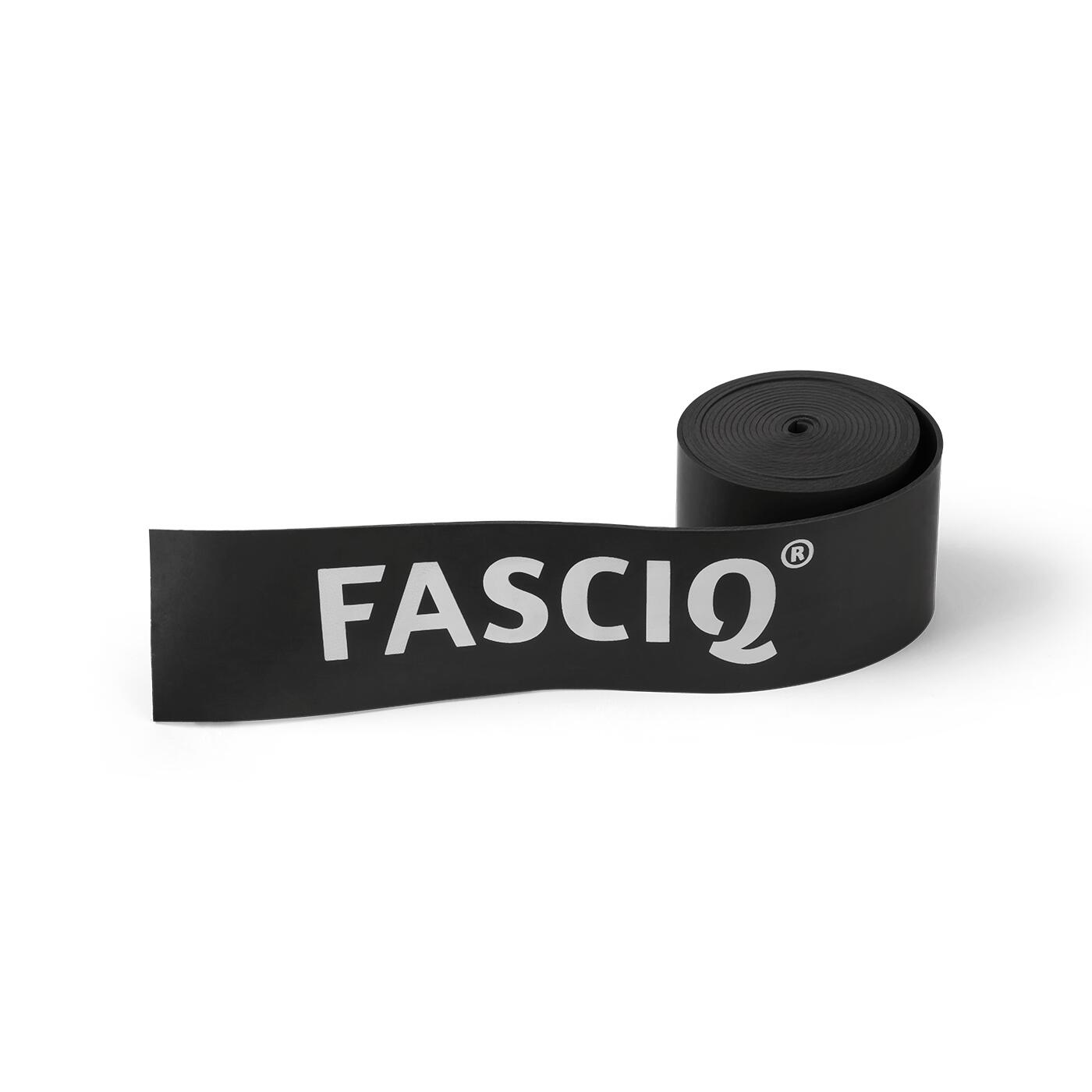 FASCIQ® Flossband 208 cm x 5 cm x 0.15 cm - Czarna (szeroka) 2/7