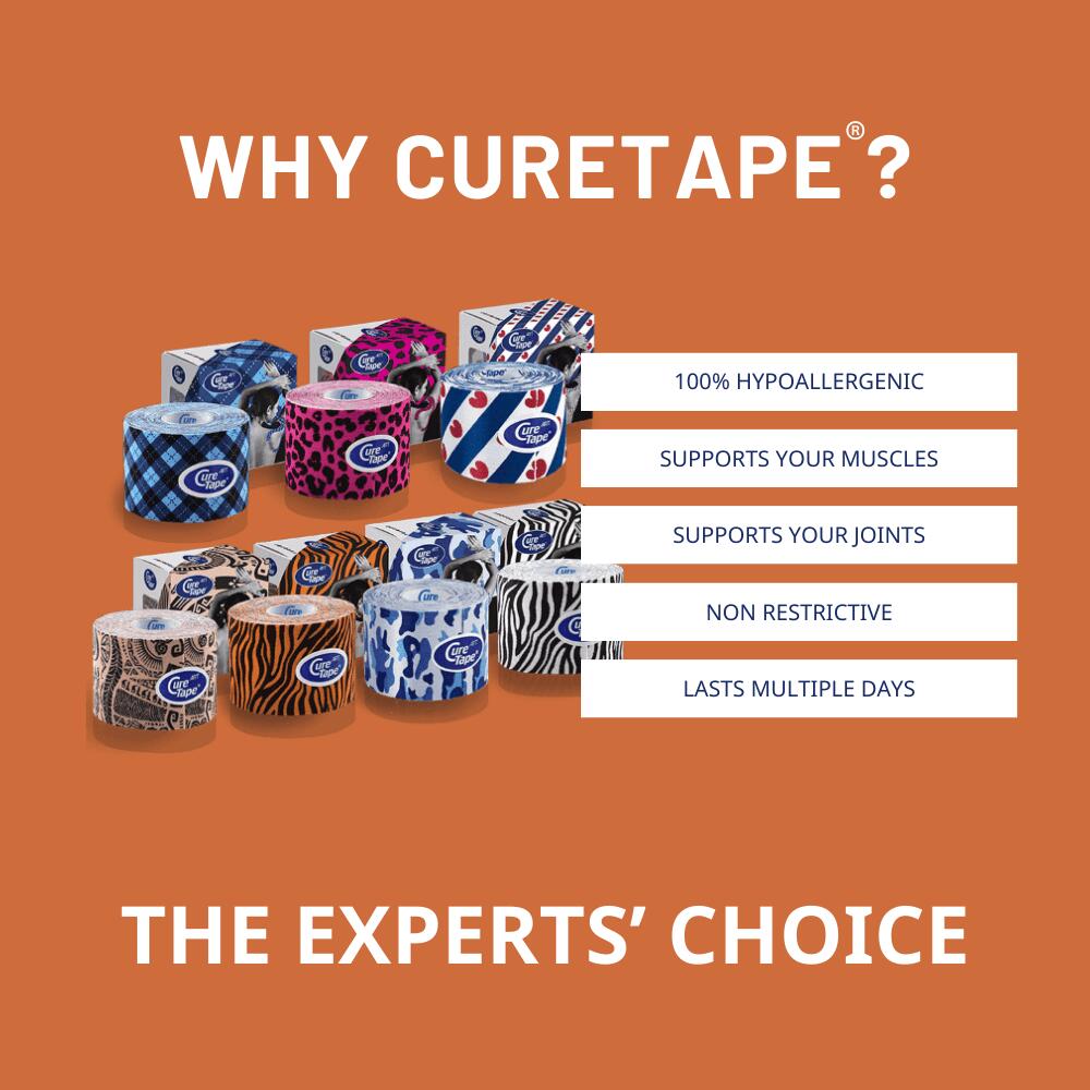 Kinesiotape MyCureTape - 3 rouleaux - Night Hunter 2/7