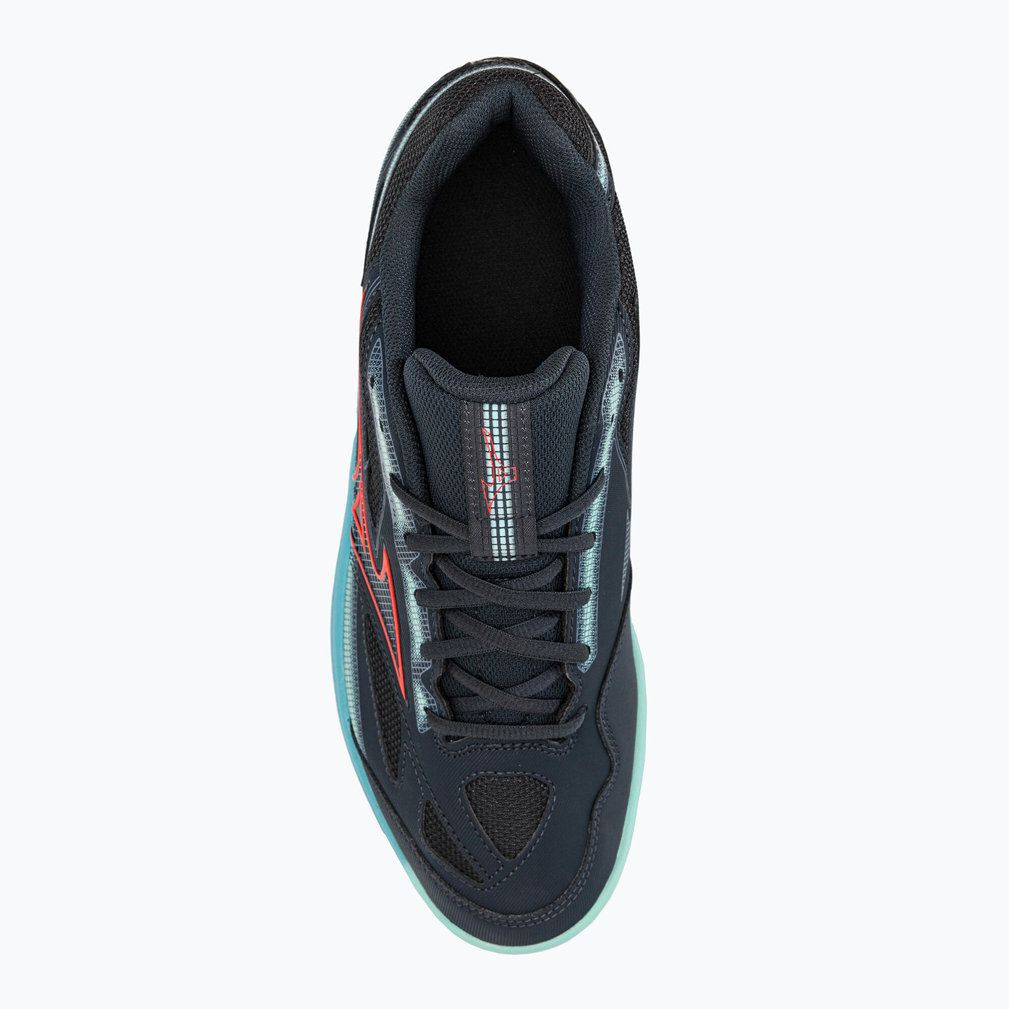 Buty do tenisa Mizuno Break Shot 4 AC collegiate blue/ soleil/ tanager turquoise 6/7