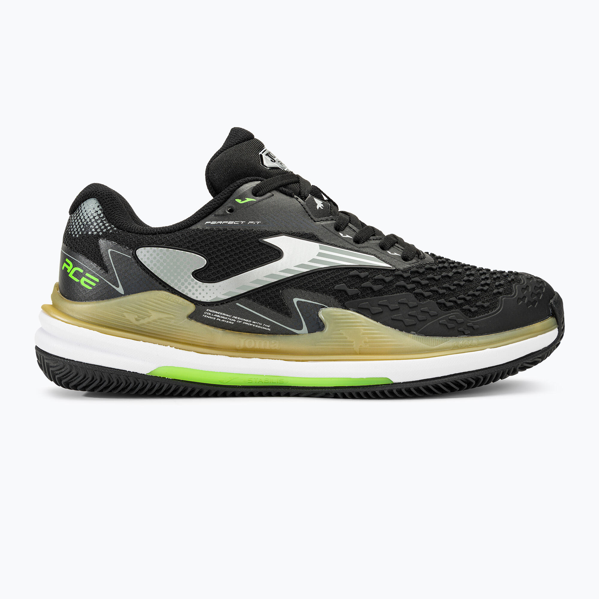 Scarpe da uomo Joma Ace C nero/oro 2/7