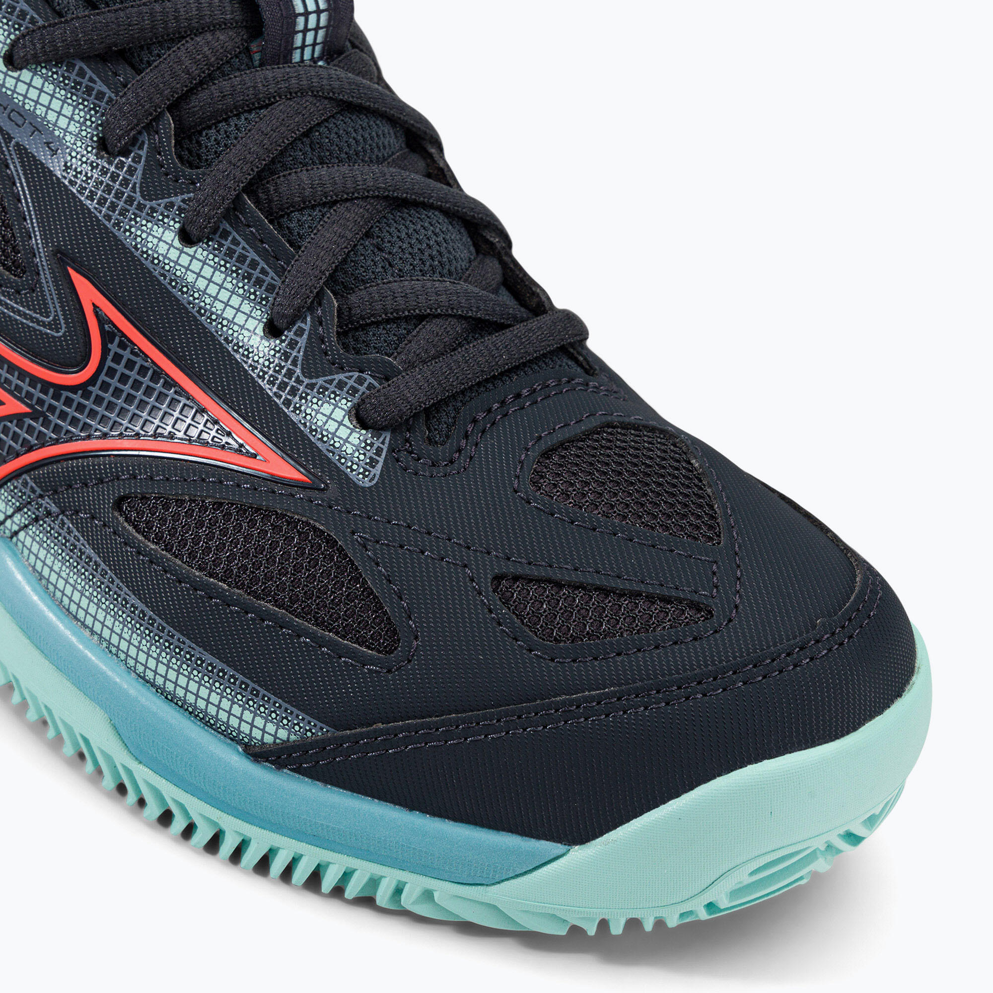 Buty do tenisa Mizuno Break Shot 4 CC collegiate blue/ soleil/ tanager turquoise 7/7