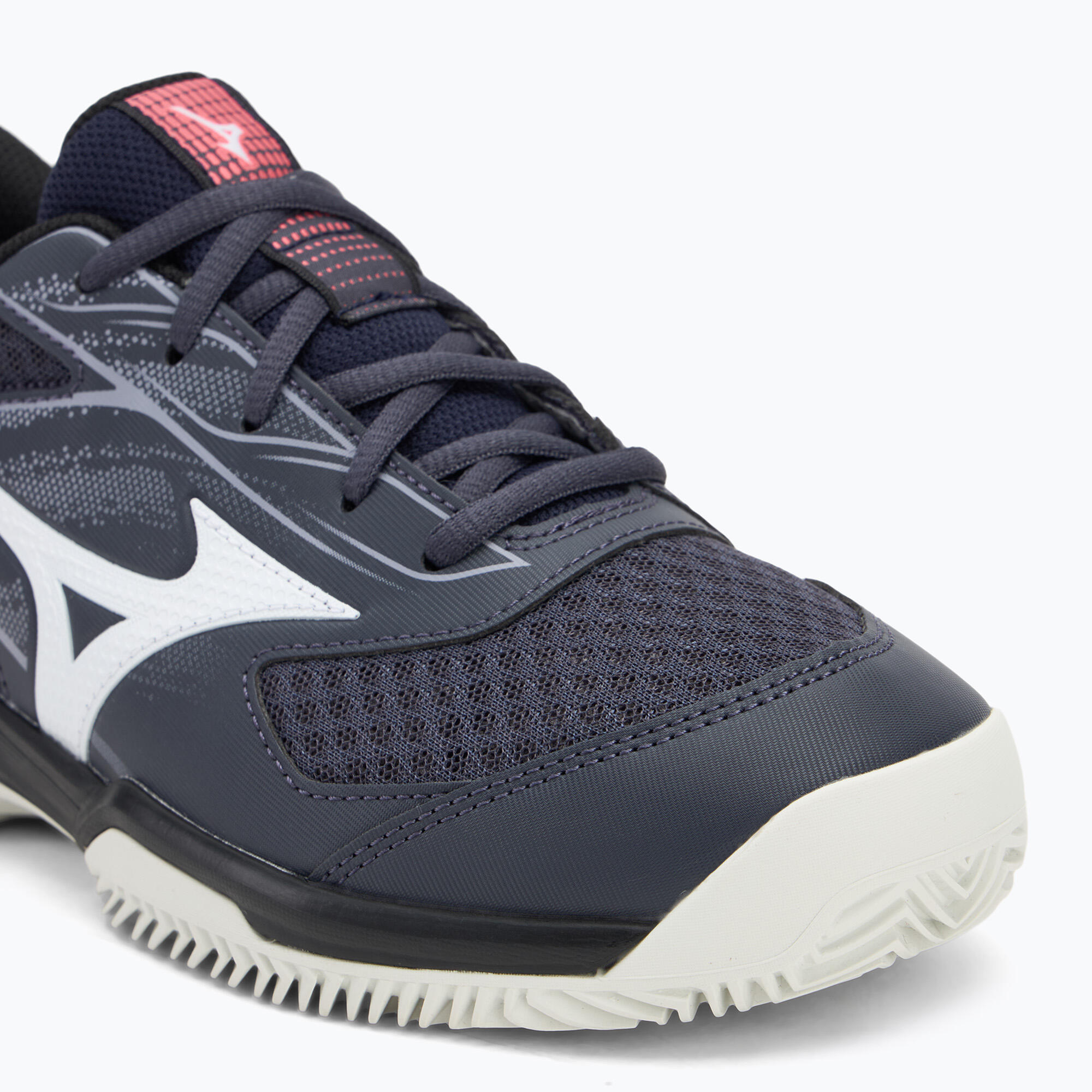 Buty do tenisa Mizuno Break Shot 5 CC odyssey gray/white/blue granite 7/7