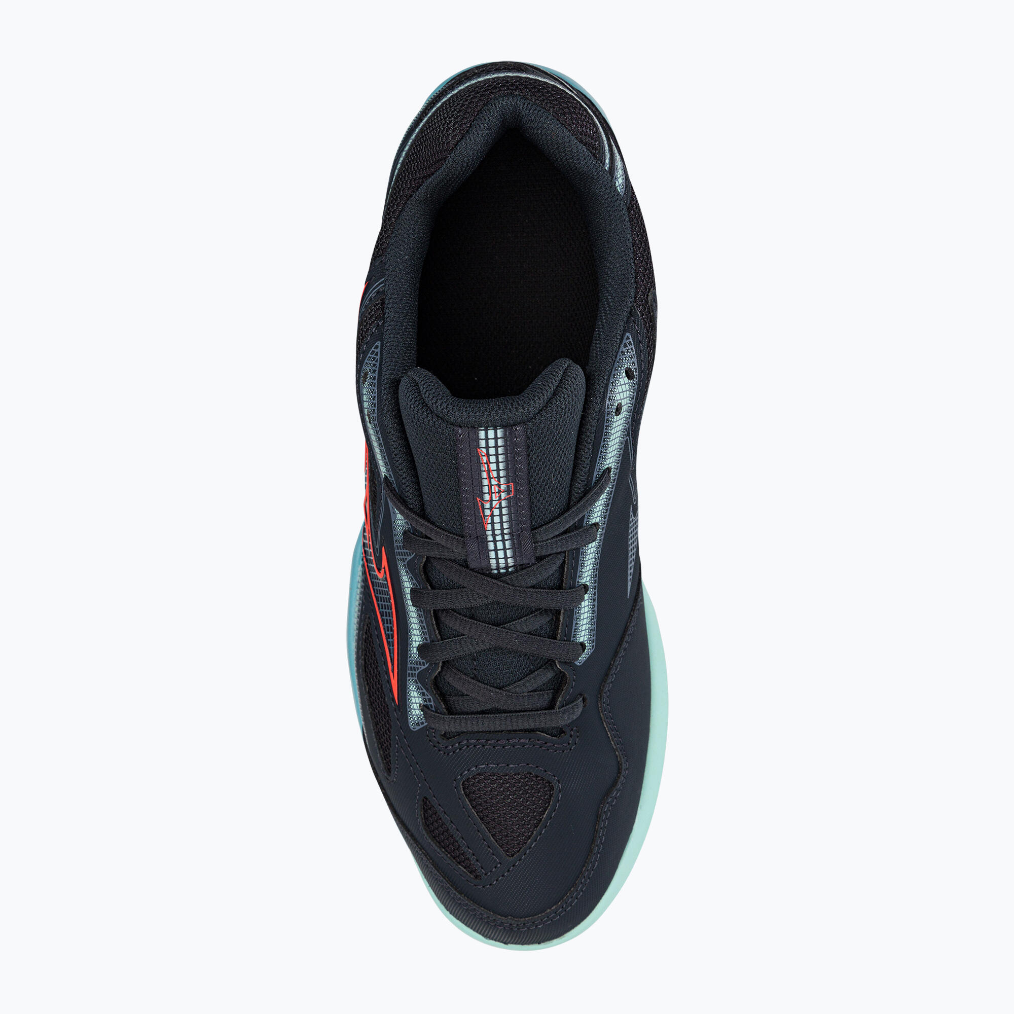 Buty do tenisa Mizuno Break Shot 4 CC collegiate blue/ soleil/ tanager turquoise 6/7