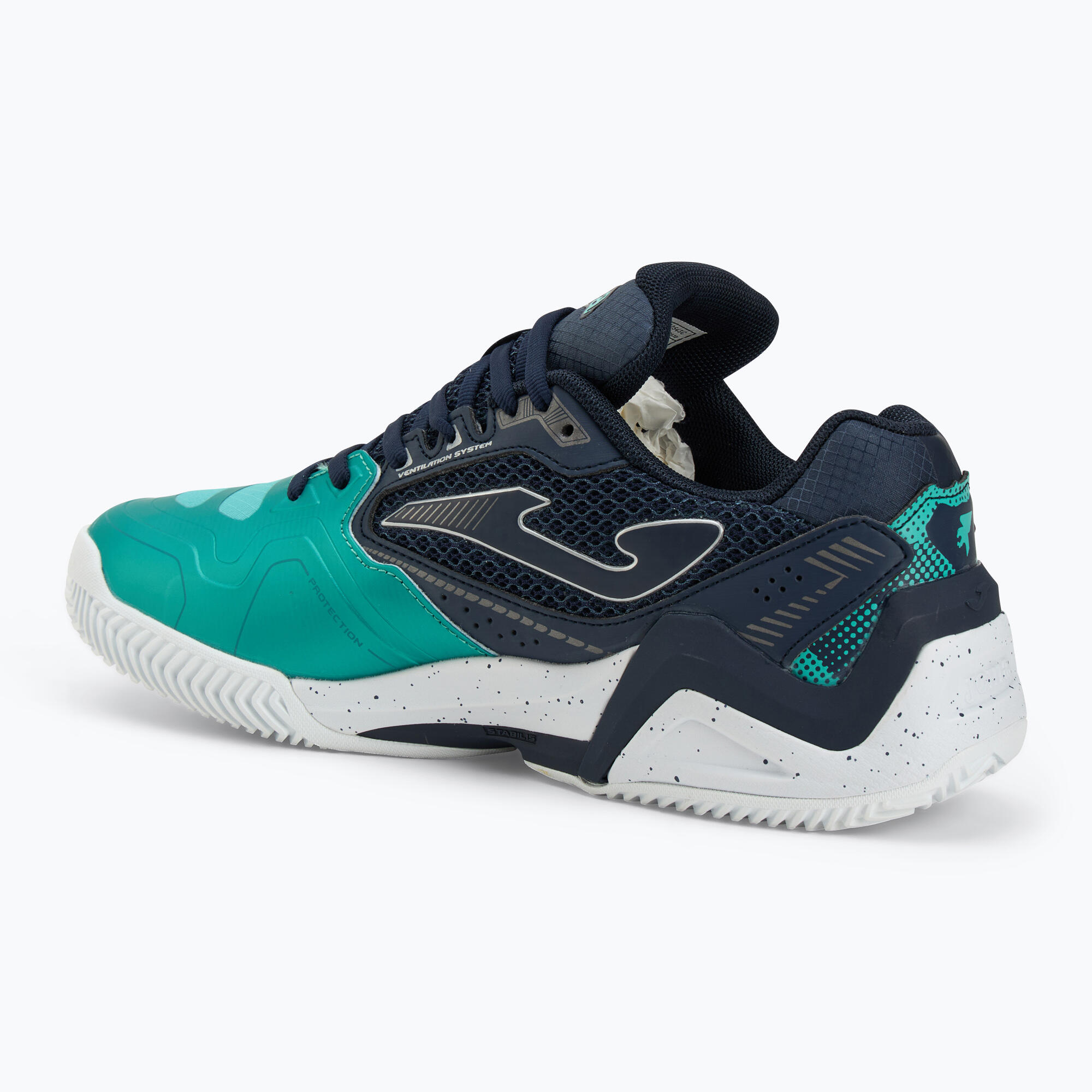 Scarpe da tennis uomo Joma Set C turchese/ blu navy 3/7