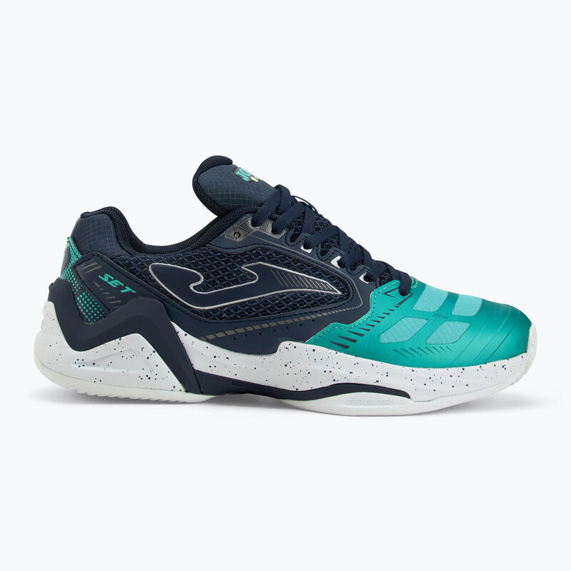 Încălțăminte de tenis pentru bărbați Joma Set C turcoaz/ albastru închis