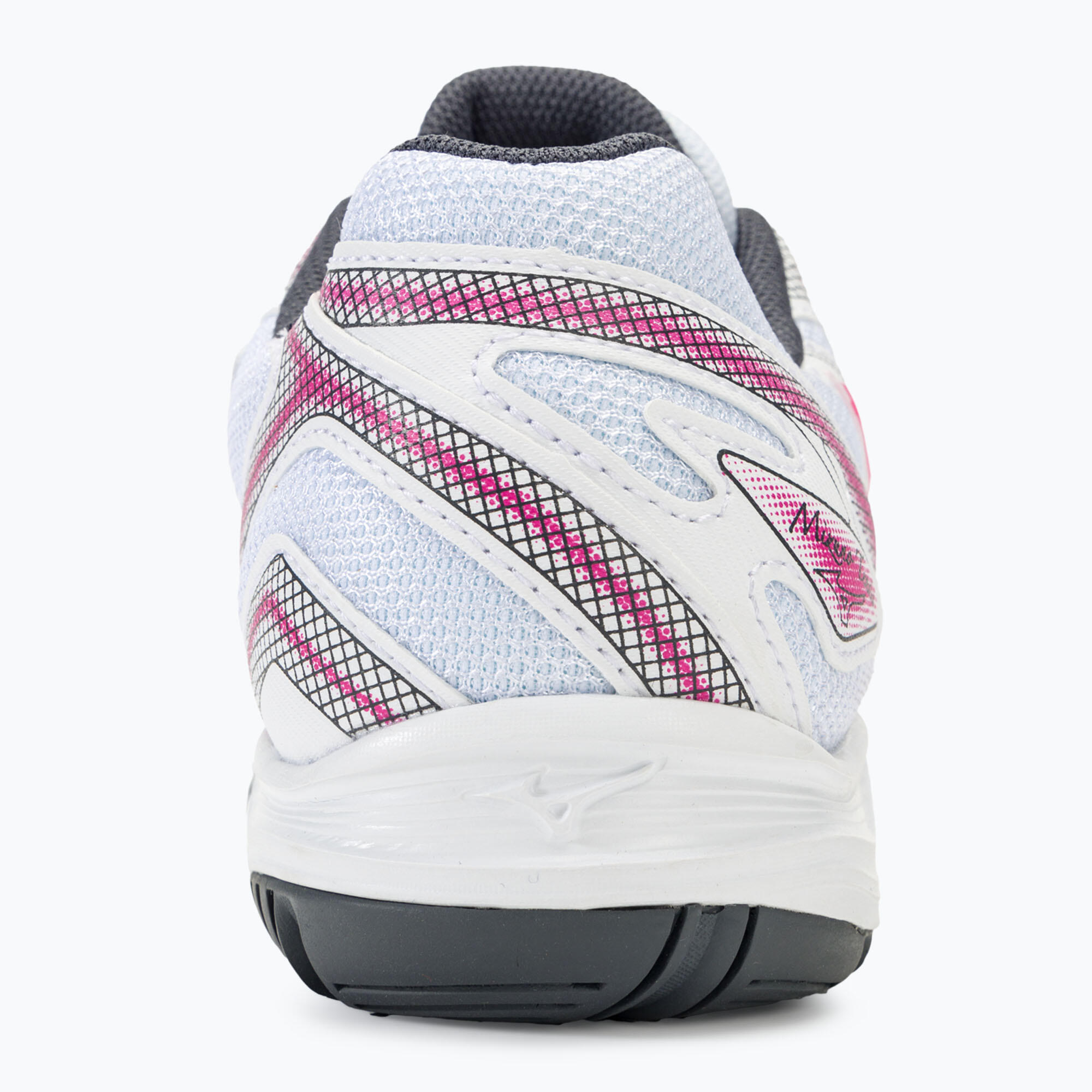 Buty do tenisa damskie Mizuno Break Shot 4 AC white/pink tetra/turbulence 6/7