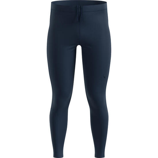 Legginsy Odlo Tights ESSENTIAL WARM niebieski