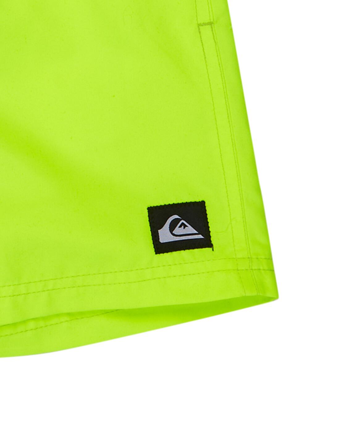 Short de bain EVERYDAY VOLLEY 14" Jaune Garçon 3/3