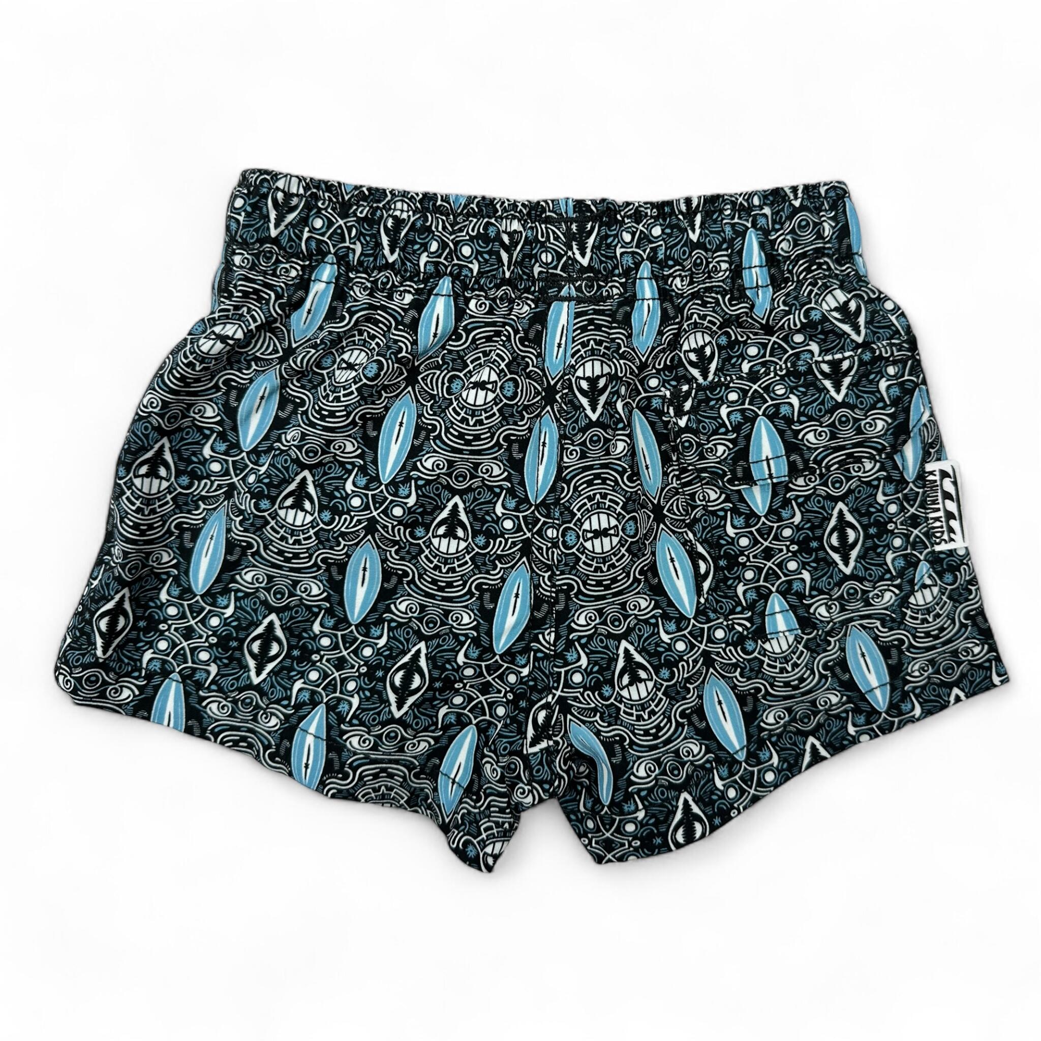 Boardshorts Surf/Natation Garçons Premium Respectueux de l'Océan Blue Tribe 4/6