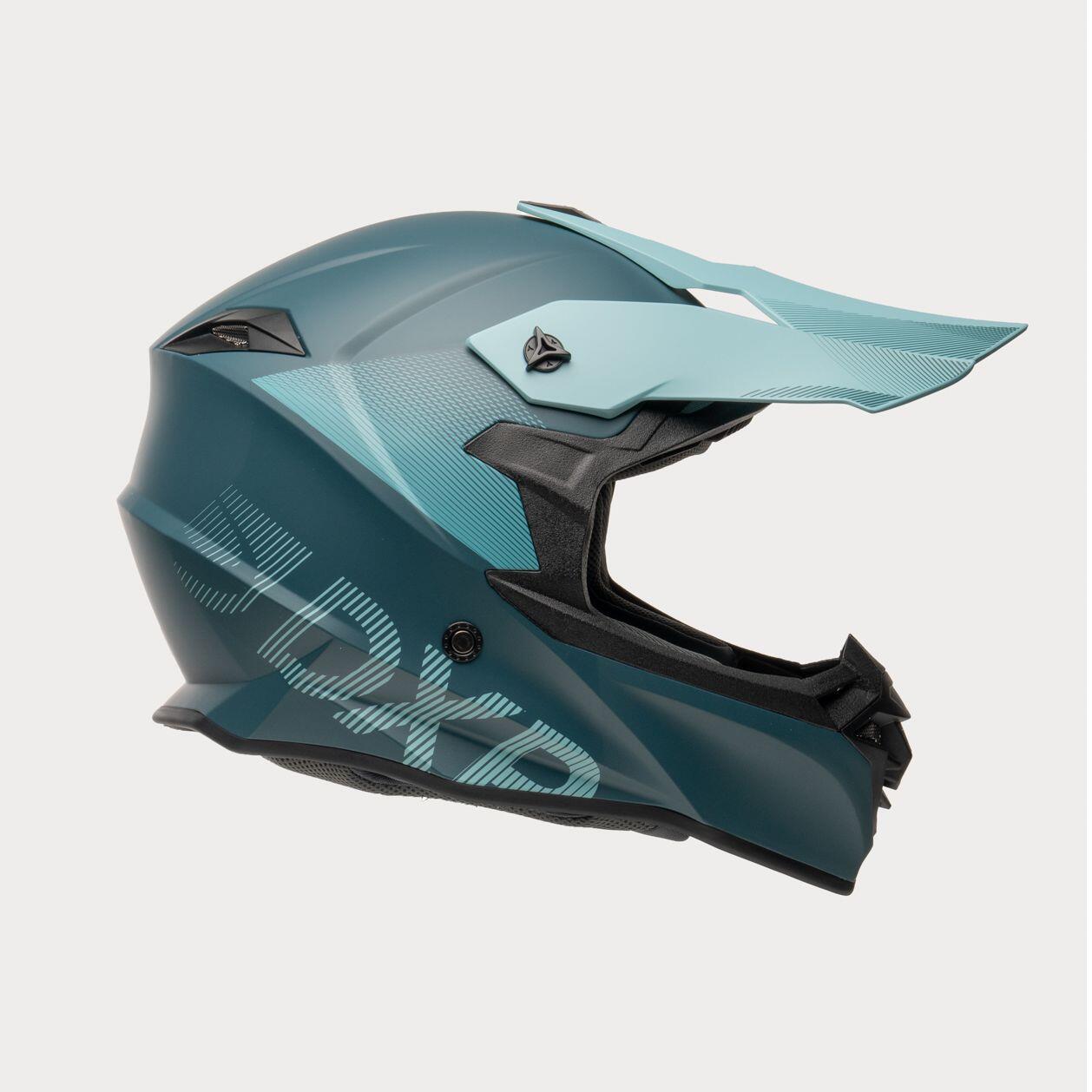 MOTOBLOUZ Casque intégral VTT / Trottinette / Motocross ARGESS ABYSS Bleu 3/7