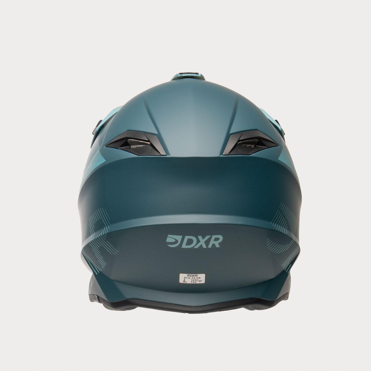 MOTOBLOUZ Casque intégral VTT / Trottinette / Motocross ARGESS ABYSS Bleu 4/7