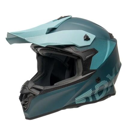 Casque intégral VTT / trottinette / motocross ARGESS ABYSS Bleu