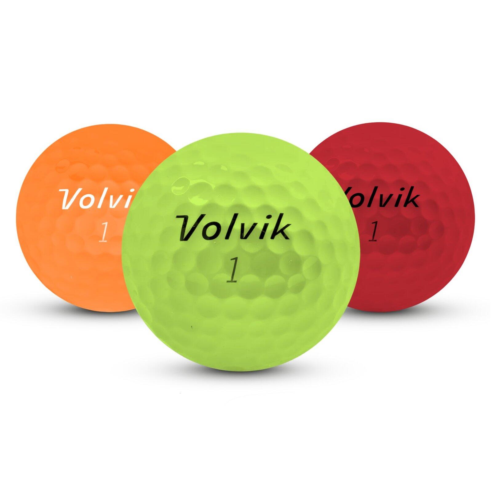Segunda Vida - 25 Bolas de Golf Volvik Mix Colour Mate -A- Excelente estado 3/3