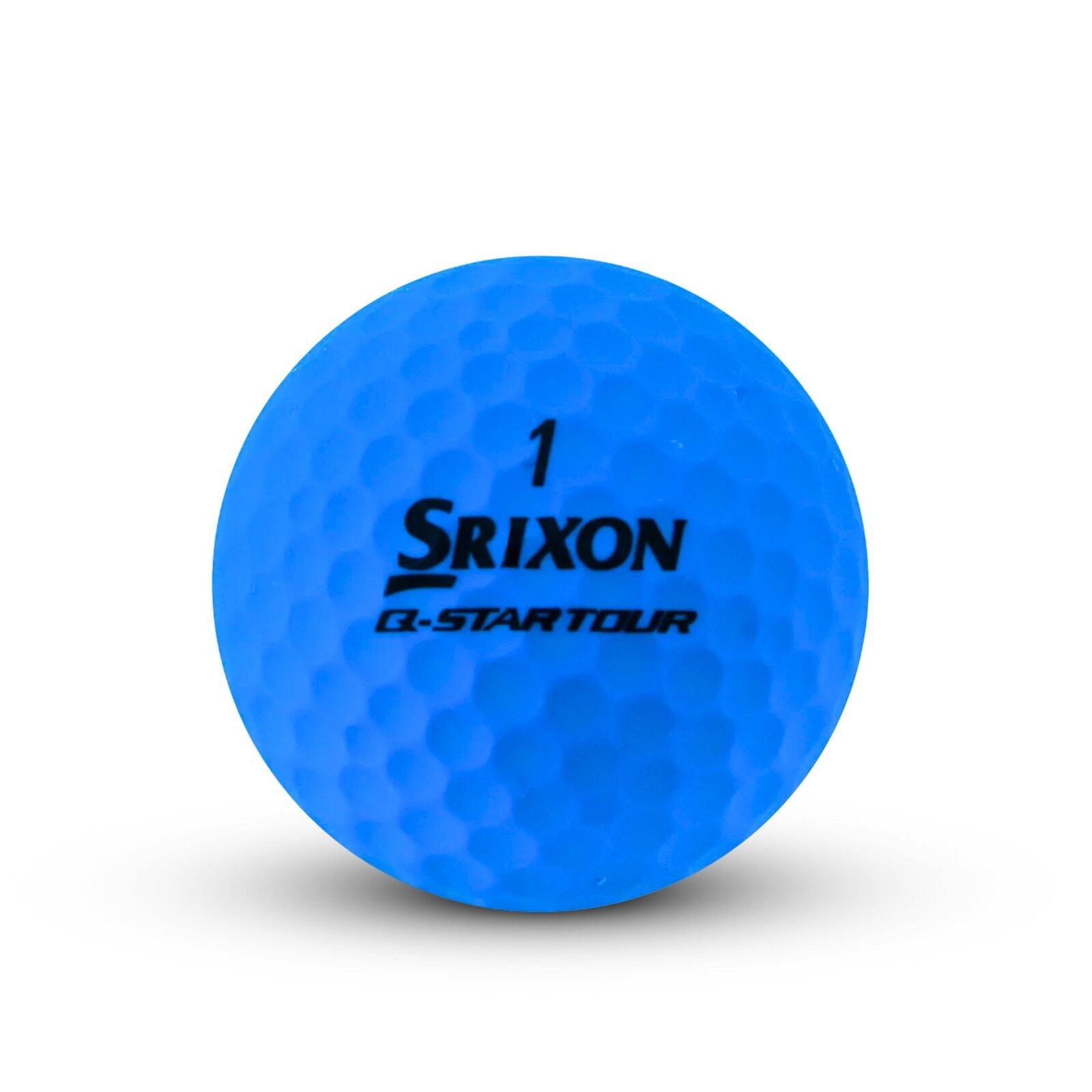 Segunda Vida - 25 Bolas de Golf Srixon Qstar Tour Bicolor -Pearl- Como nuevo 2/3