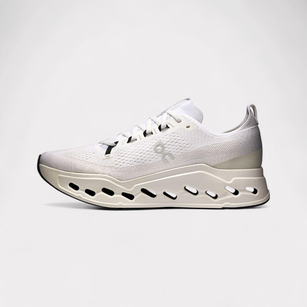 Zapatos de correr On Running Cloudsurfer Max Blancos 3/6