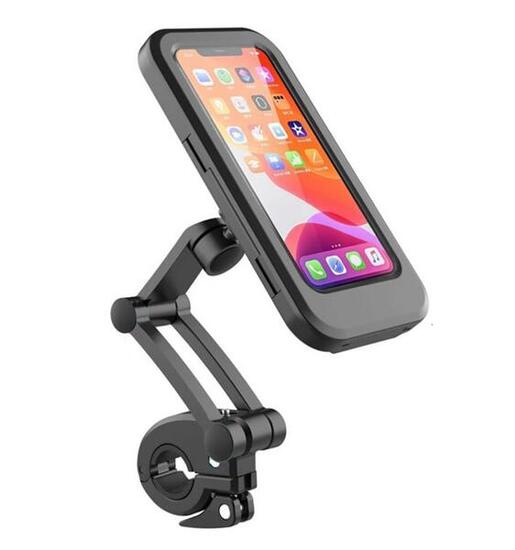 Support De Téléphone Pour Vélo Pivotant à 360° Universel Noir