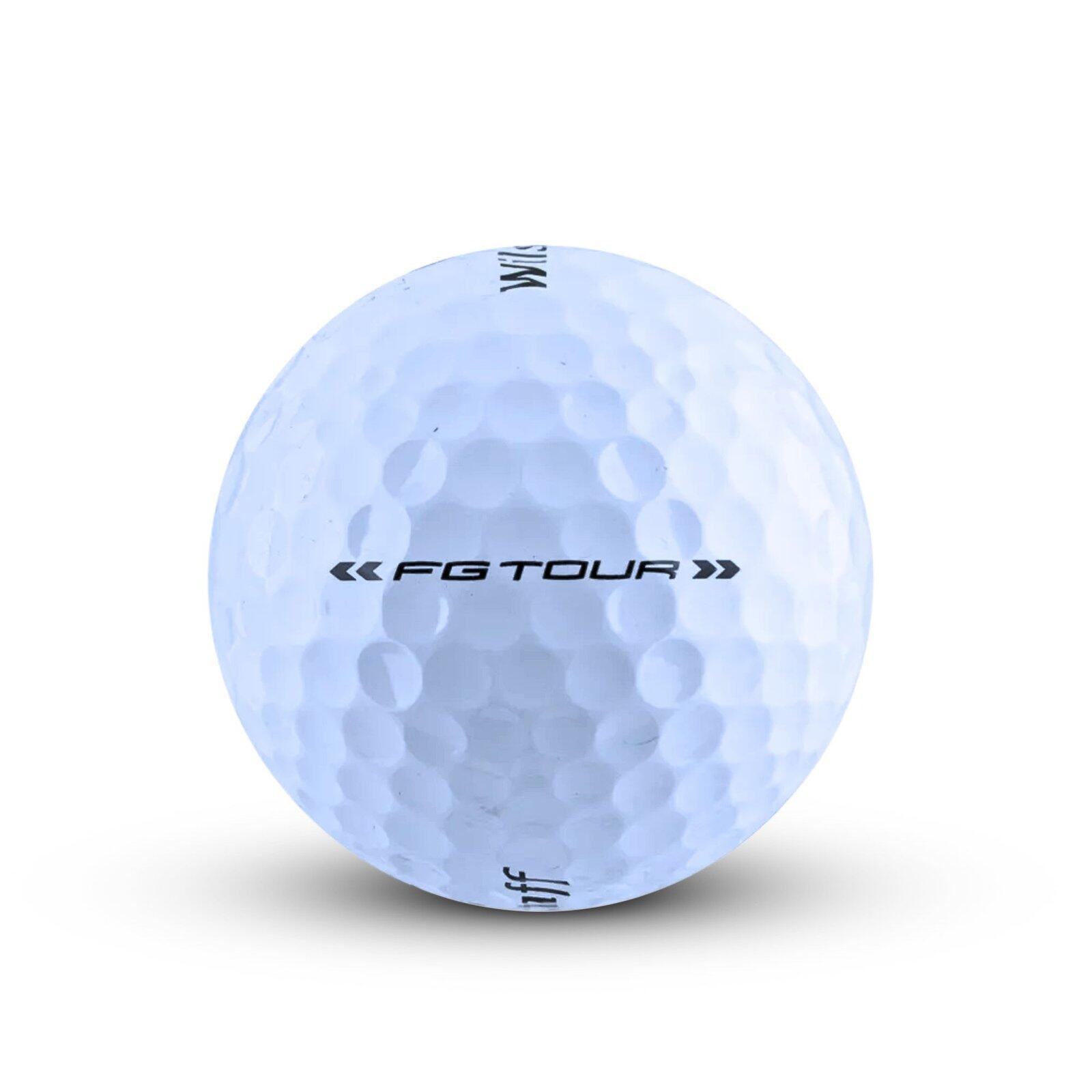 Segunda Vida - 25 Bolas de Golf Wilson Staff Fg Tour -B- Muy buen estado 3/3