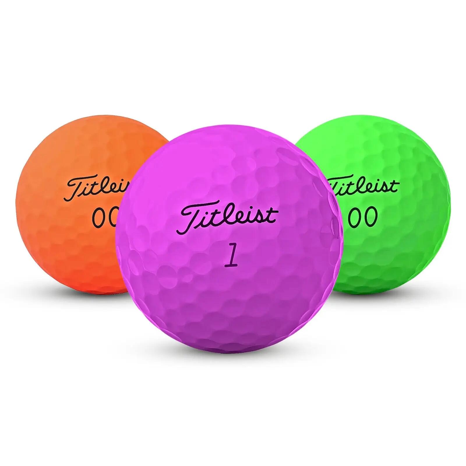 Segunda Vida - 25 Bolas de Golf Titleist Velocity Colour -A- Excelente estado 2/3