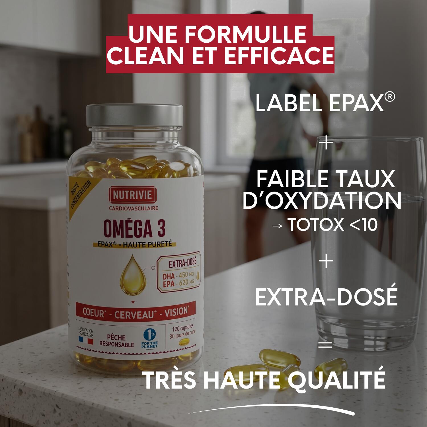 Oméga 3 – EPAX - 1mois - Récupération Musculaire et Santé Cardiovasculaire 3/5