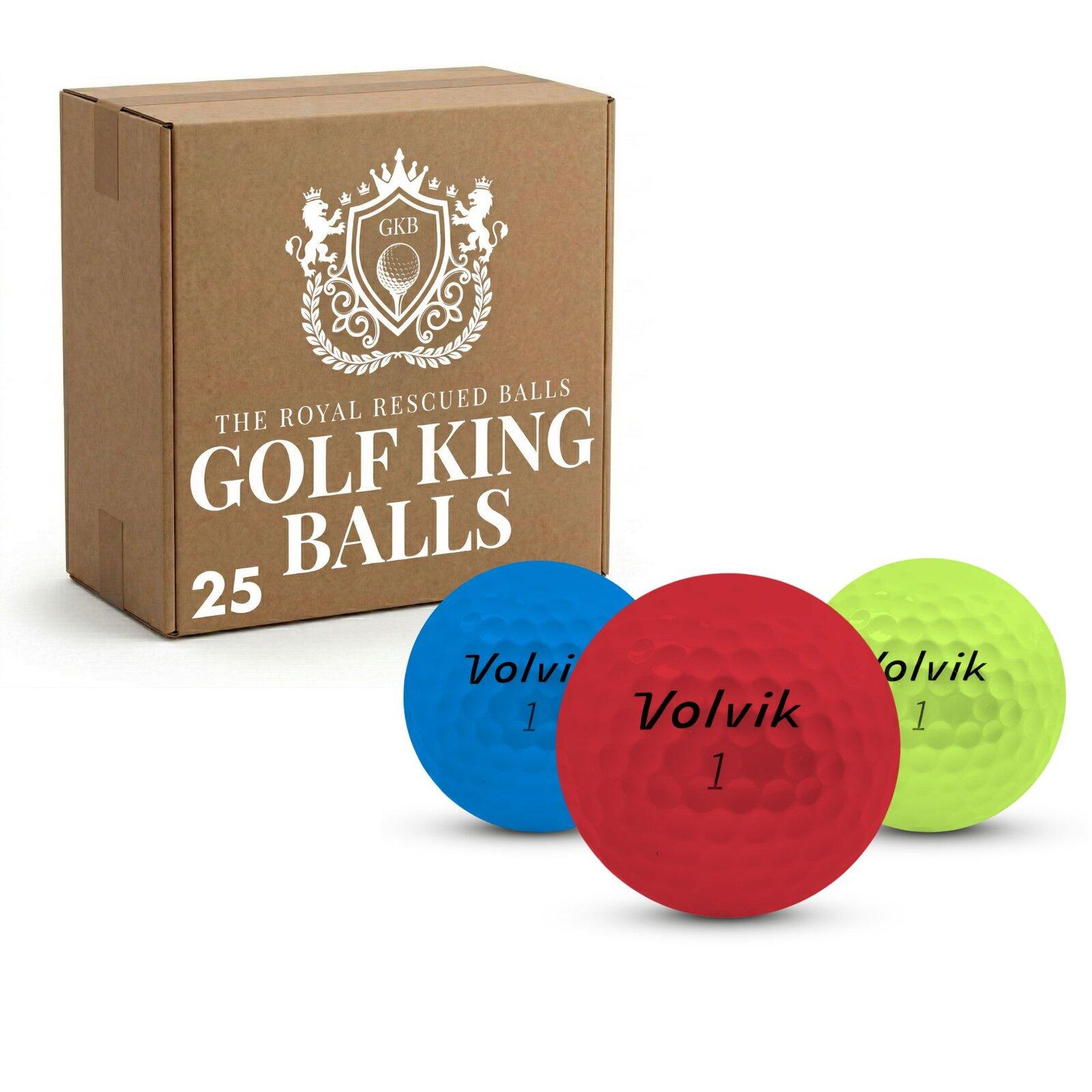 Segunda Vida - 25 Bolas de Golf Volvik Mix Colour -B- Muy buen estado 1/3