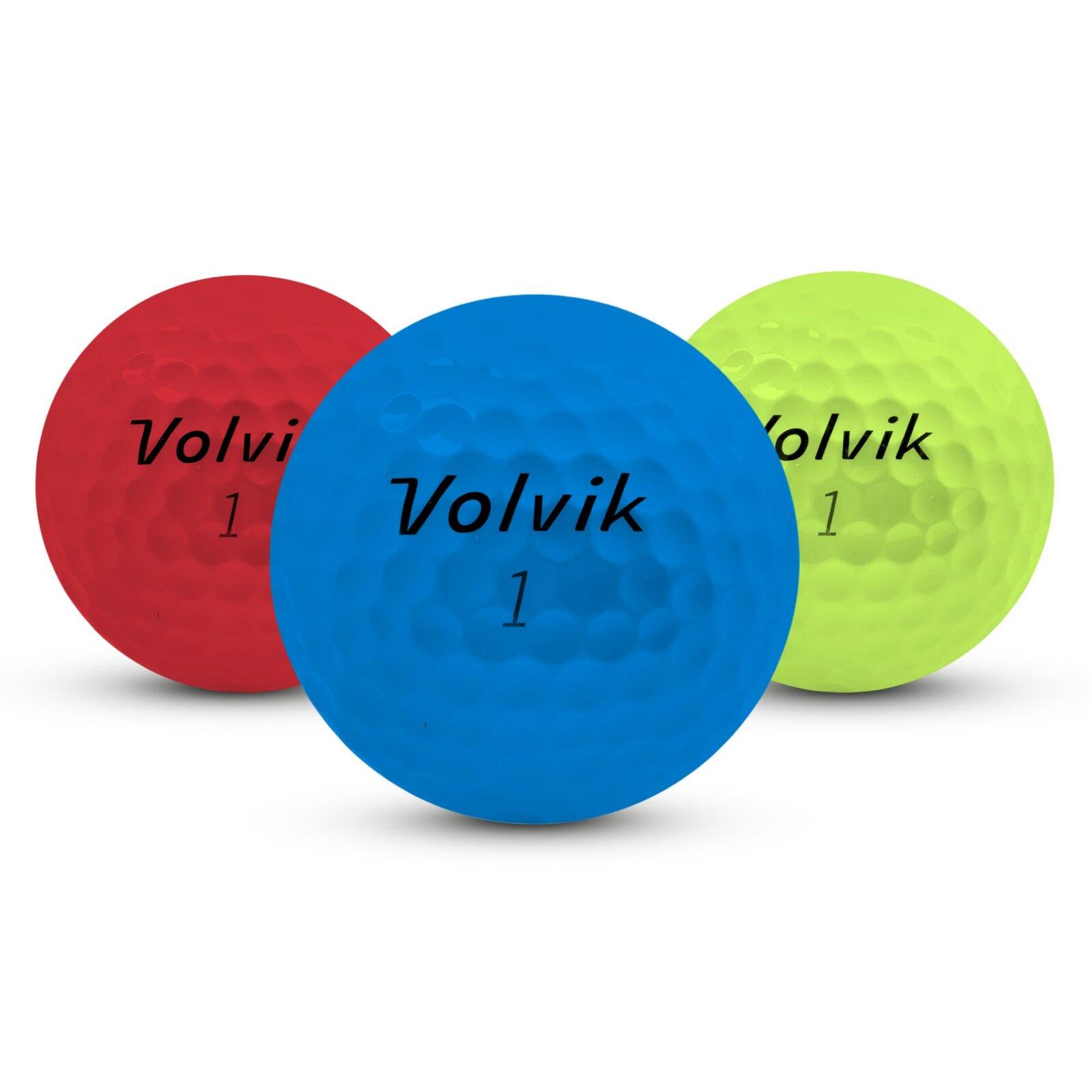 Segunda Vida - 25 Bolas de Golf Volvik Mix Colour -B- Muy buen estado 2/3