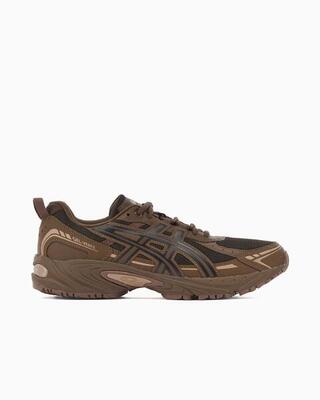 Unisex hardloopschoenen asics gel-ventx black coffee / brown storm