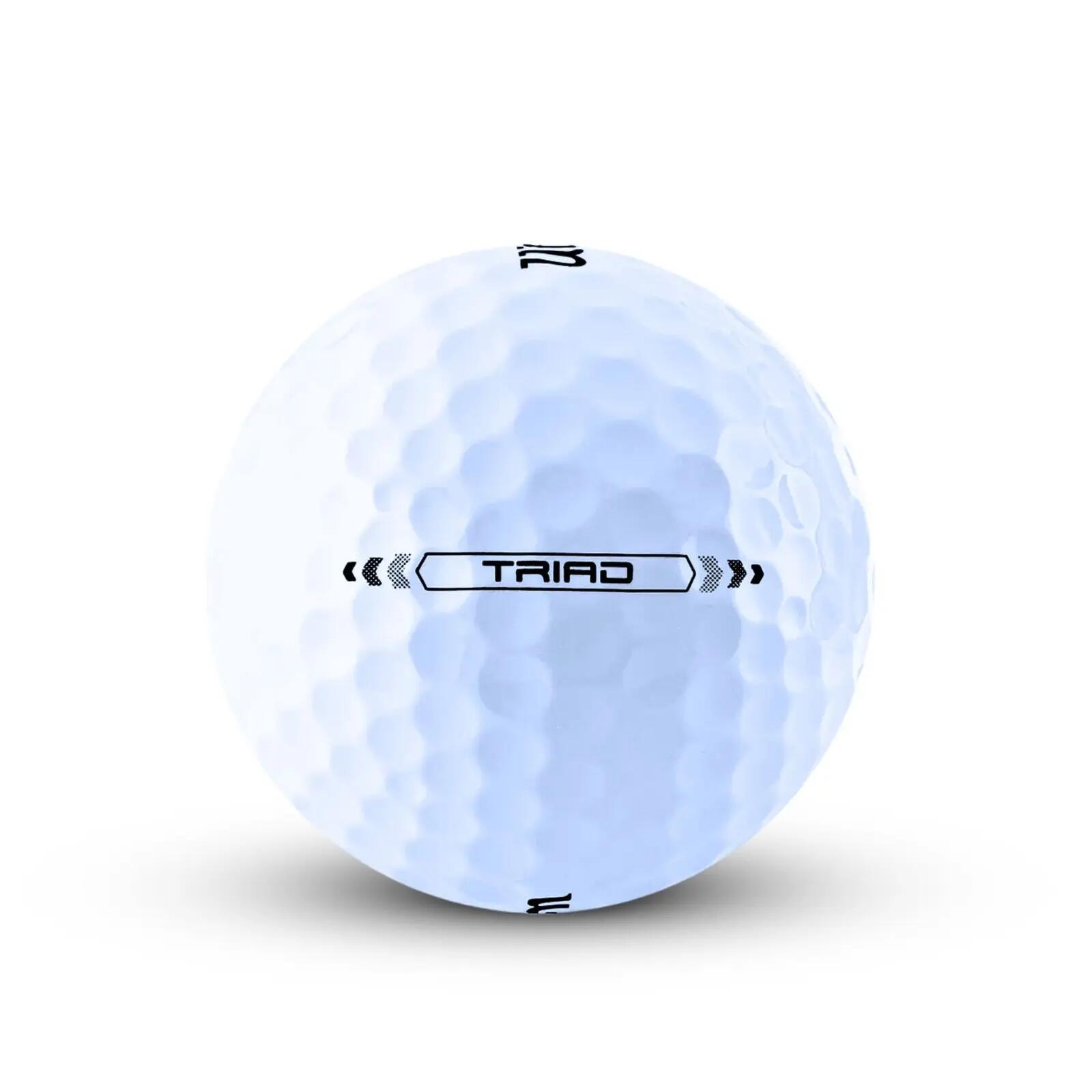 Segunda Vida - 25 Bolas de Golf Wilson Staff Triad -B- Muy buen estado 3/3