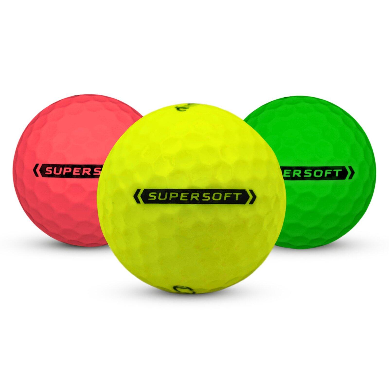 Segunda Vida - 25 Bolas de Golf Callaway Supersoft Colour -A- Excelente estado 3/3