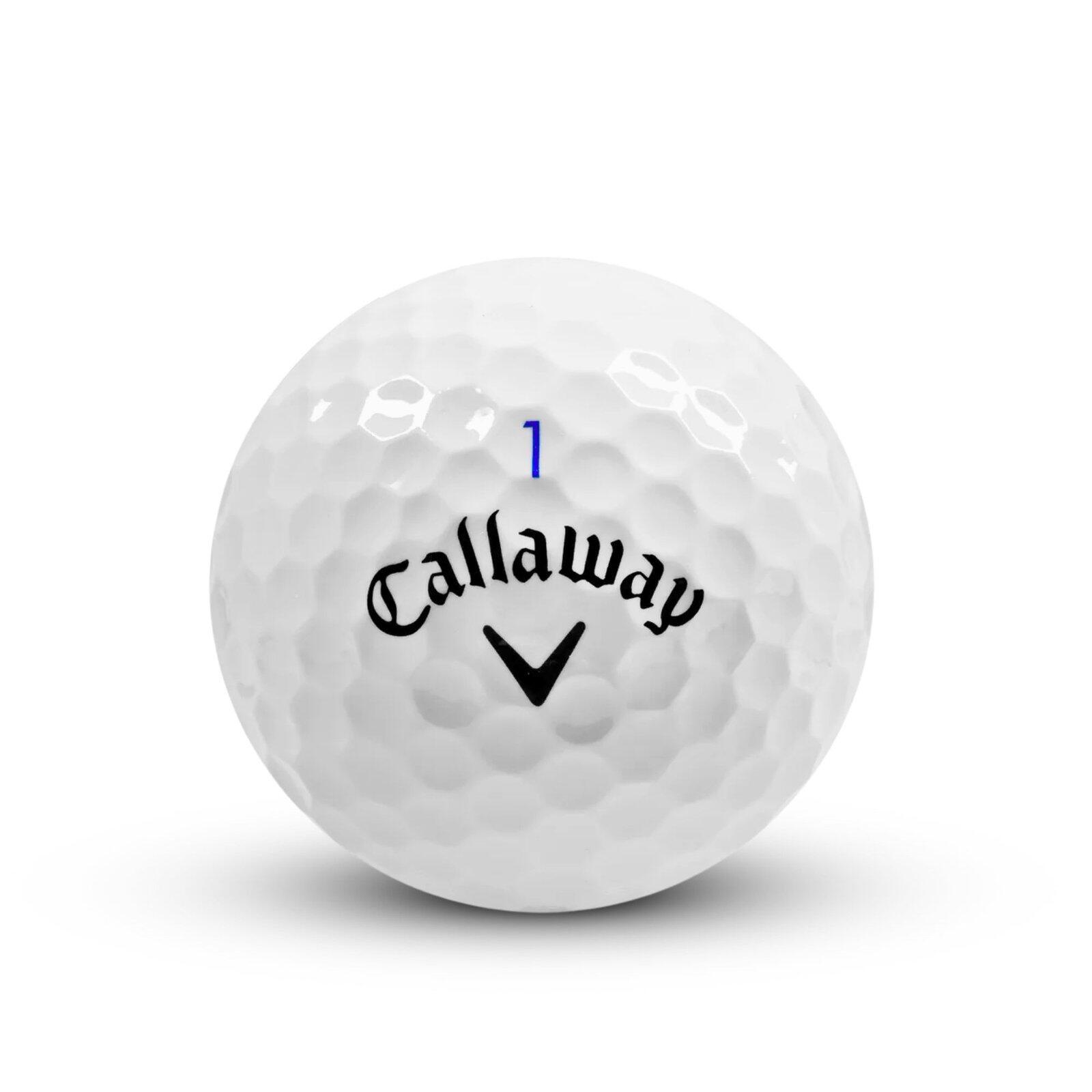 Segunda Vida - 25 Bolas de Golf Callaway Chrome Soft -B- Muy buen estado 2/3