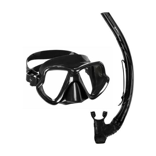 Combo Snorkeling Adulte Zephir Masque Ergonomique Tuba Semi-Dry