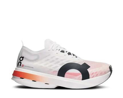 Chaussures de course On Running Cloudboom Strike Blanc/Noir
