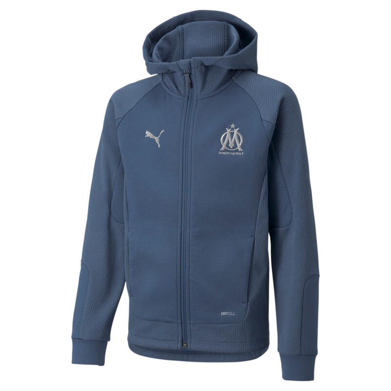 Coupe vent à zipper enfant Olympique de Marseille 2021/2022