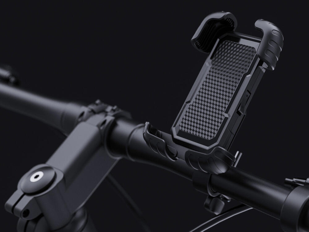 Soporte Para Móvil Para Bicicleta Antichoque Giratorio 360° Universal 2/7