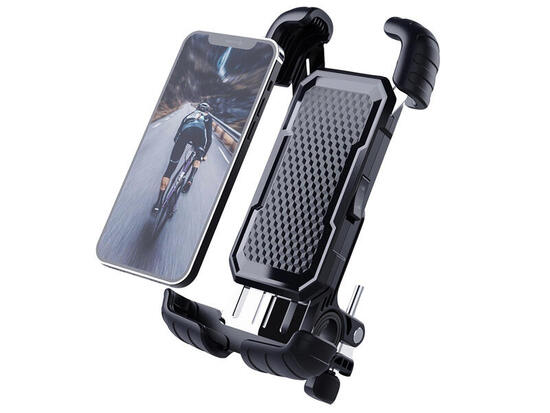 Supporto bici universale anti-shock per telefono girevole a 360°