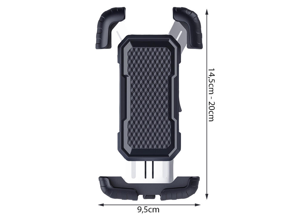 Soporte Para Móvil Para Bicicleta Antichoque Giratorio 360° Universal 7/7