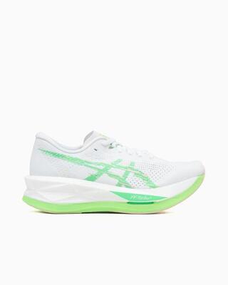 Hardloopschoenen asics sonicblast dames wit/groen