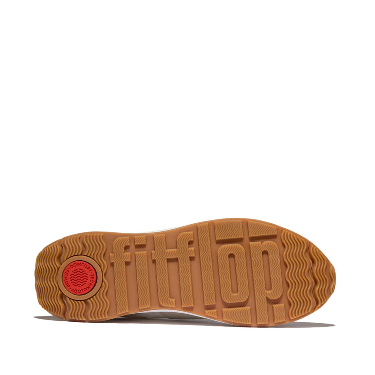 FITFLOP FitFlop F-Mode Flow Mens Suede-Mix Sneakers  URBAN WIT/KLEIGRIJS 46