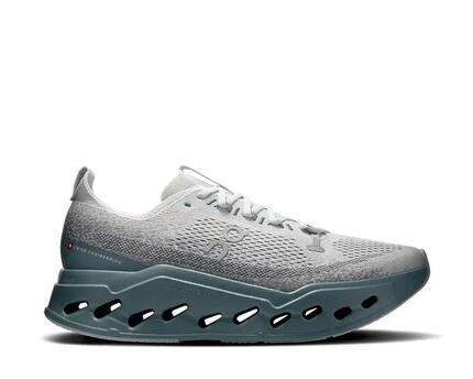 Chaussures de trail On Cloudsurfer Max Couleur Iceberg/Olive