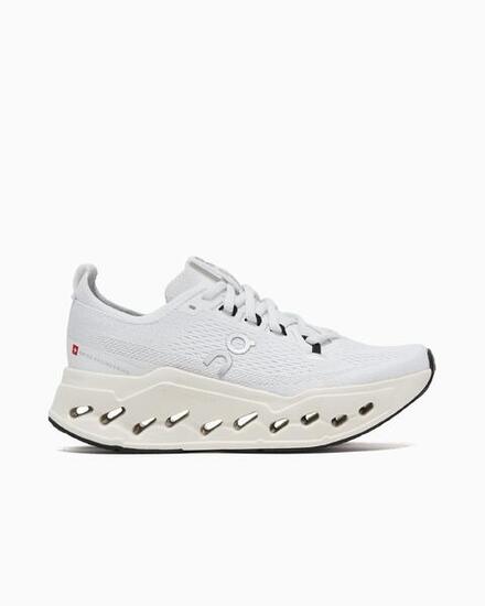 Chaussures de route On Cloudsurfer Max Blanche