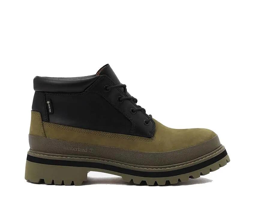 Timberland Premium Mid GTX Chukka Boot Dark Green Nubuck 1/1