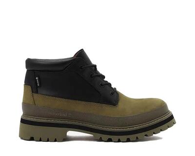 Timberland Premium Mid GTX Chukka Boot Dark Green Nubuck