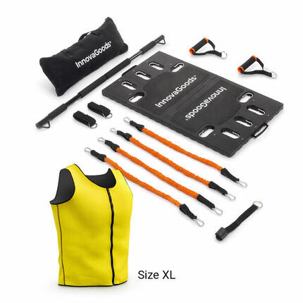 Pack système d'entraînement portable et gilet de sport sauna InnovaGoods