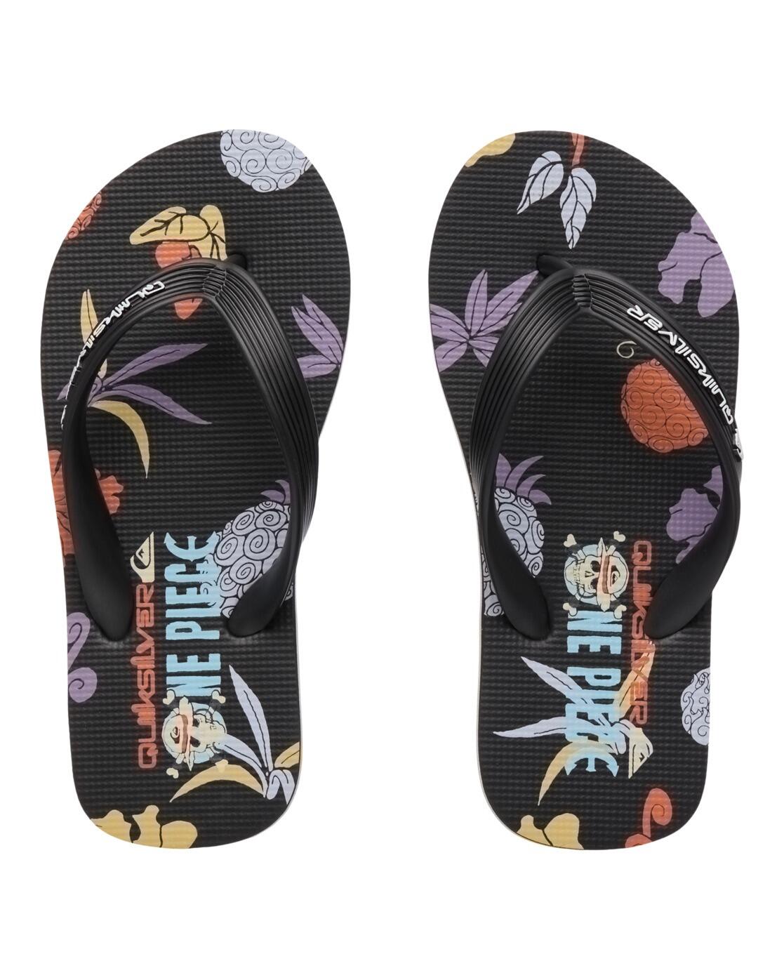 Chanclas ONE PIECE MOLOKAI ART Negro Niño 3/4