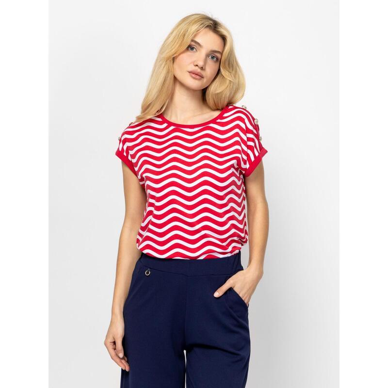 Tricou cu mânecă scurtă pentru femei MILENA